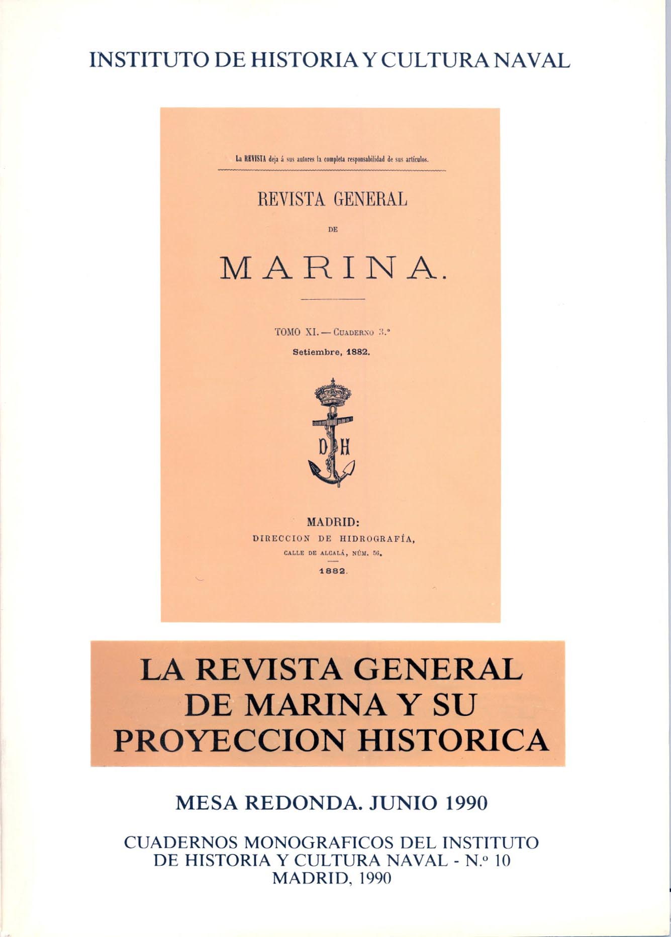 La Revista General de Marina y su proyección histórica