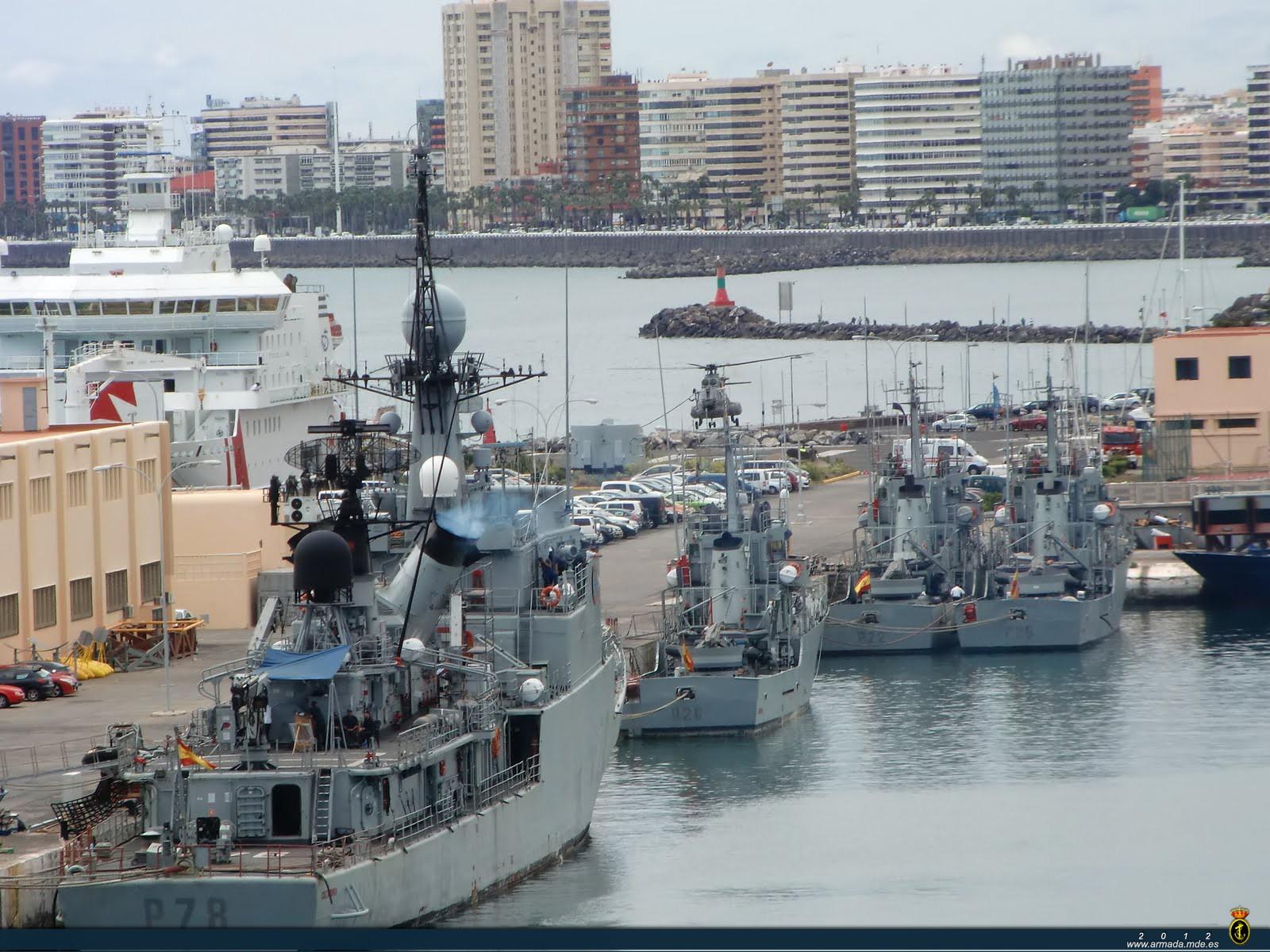 Muelle nº3 de la Base Naval de Las Palmas (2011)