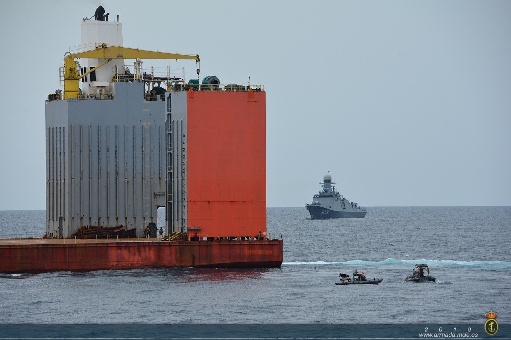 OPV ‘Serviola’ freed a hijacked Maltese ship