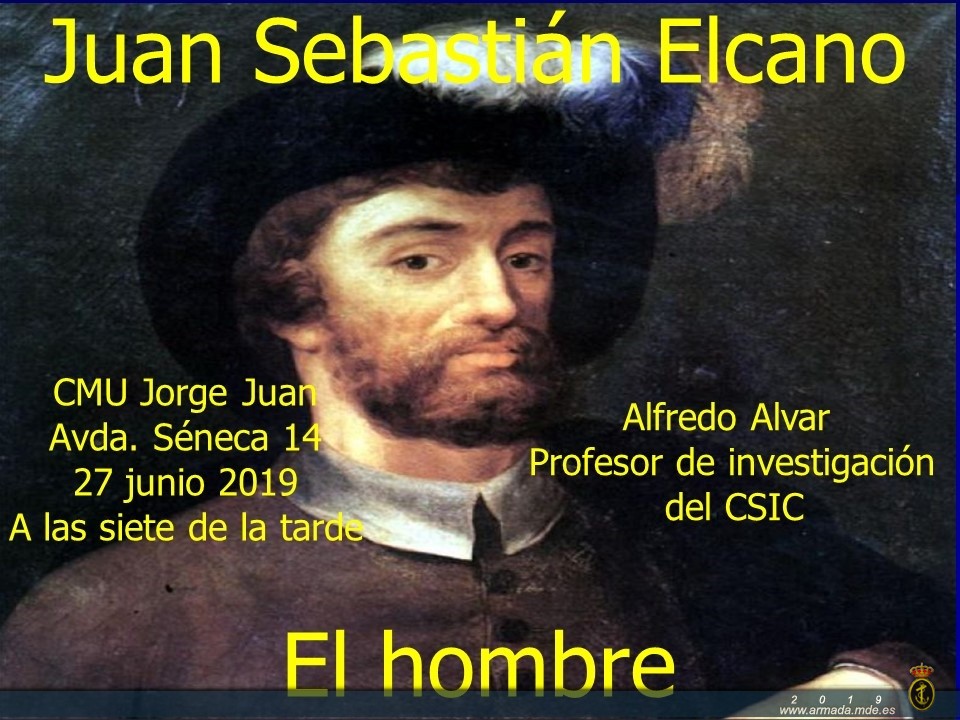 Conferencia "Juan SebastiÃ¡n Elcano. El hombre"