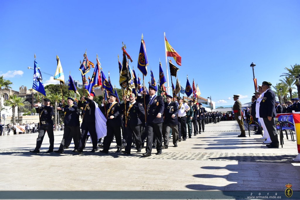 Celebración del Día del Veterano de las Fuerzas Armadas y la Guardia Civil en Cartagena
