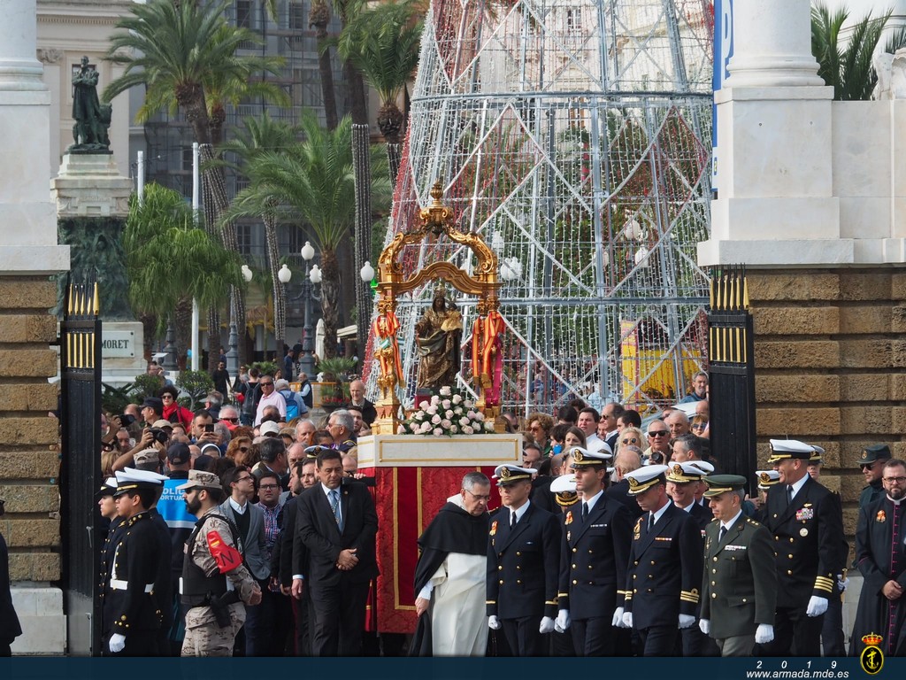 Arrival of the ‘Galeona’ Madonna.