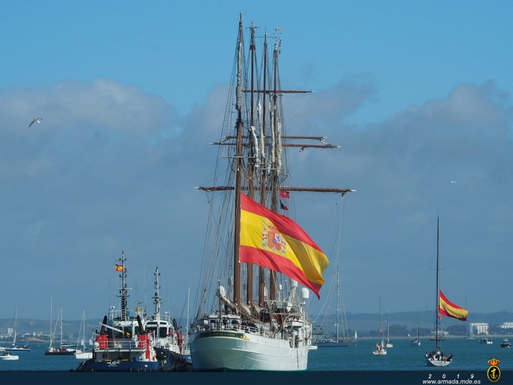 ‘Juan Sebastián de Elcano’ starts her 92nd Training Cruise