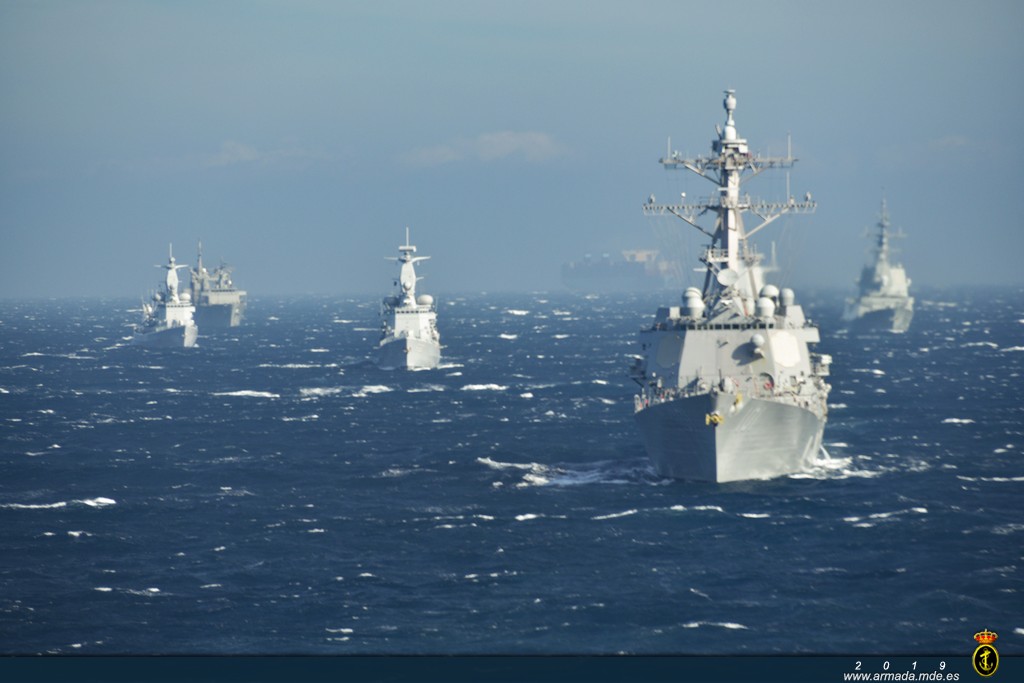 SPMARFOR supera con éxito la certificación OTAN como mando componente marítimo en el ejercicio "Trident Jupiter"