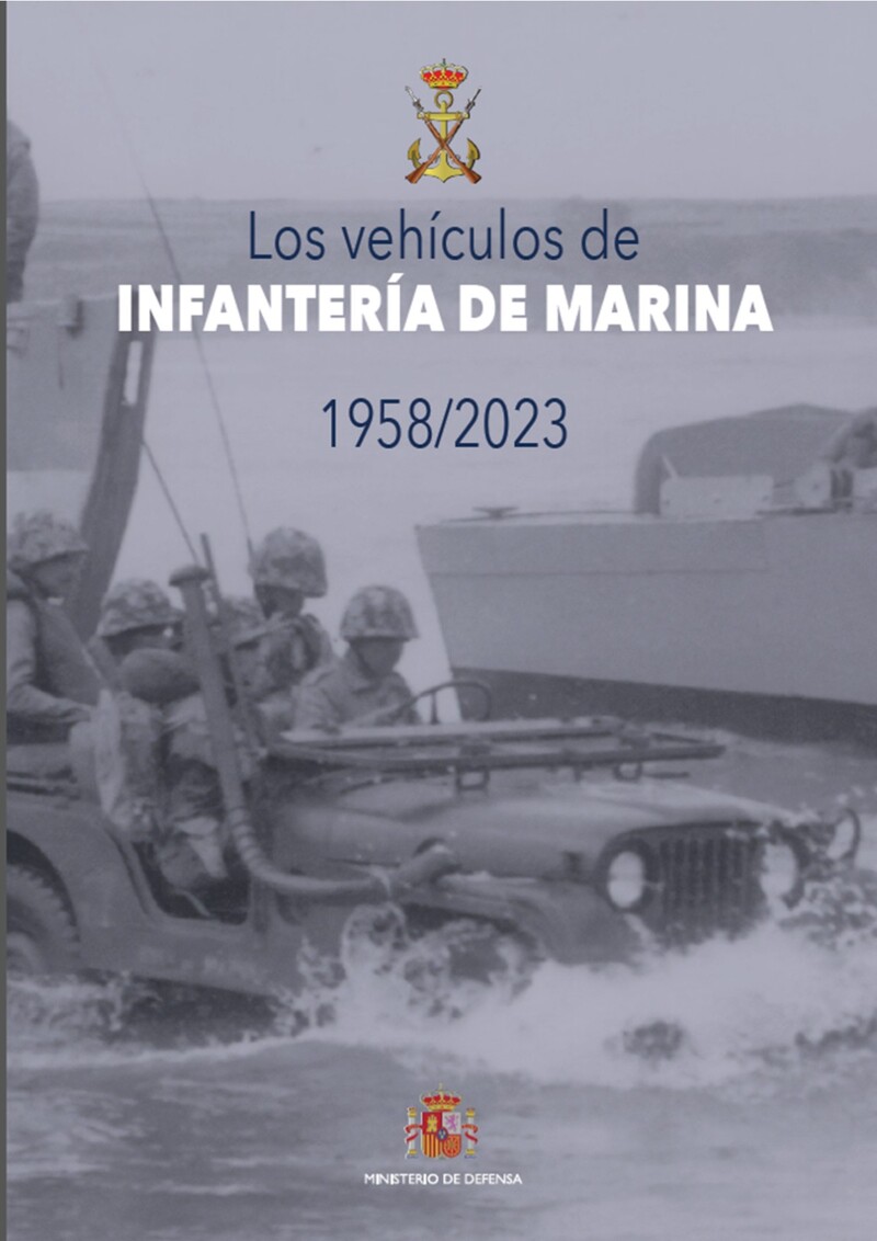 Portada del Libro "Los vehículos de Infantería de Marina (1958-2023)"