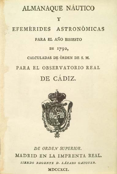 Almanaque 1792