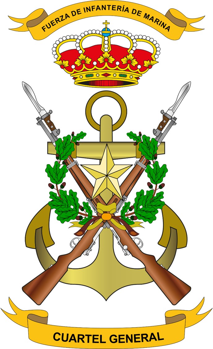 Imagen Escudo Cuartel General de la Fuerza de Infantería de Marina
