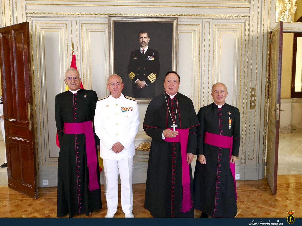 Acto de toma de posesión del Vicario Episcopal de la Armada