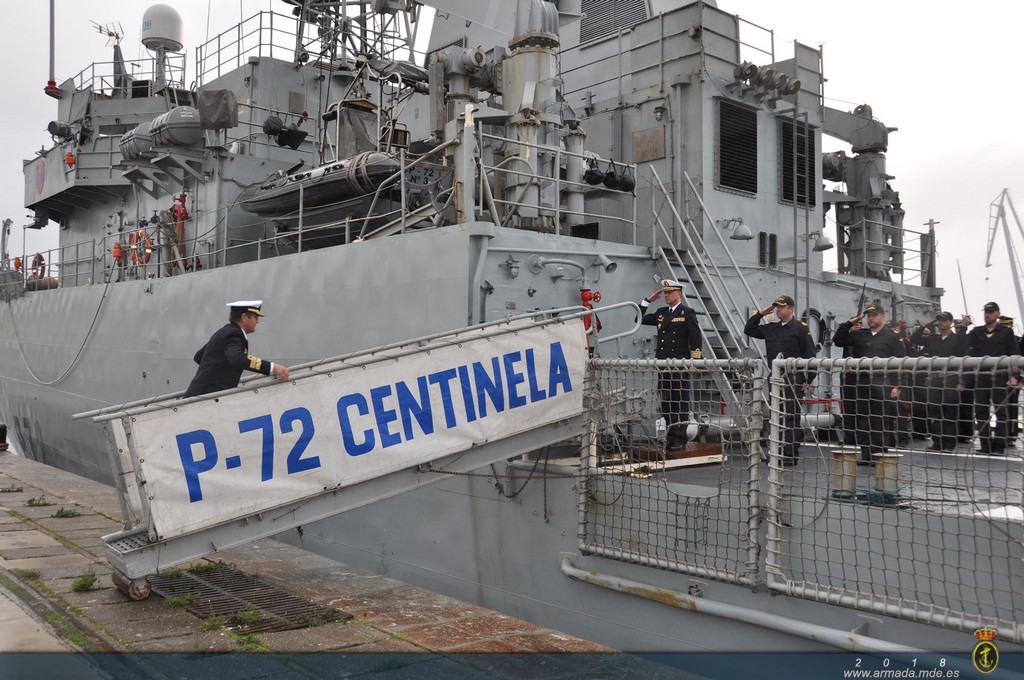 El patrullero "Centinela" finaliza su despliegue en el Golfo de Guinea