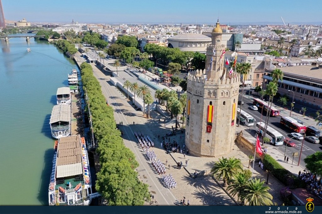 La Armada Española celebra en Sevilla el V Centenario de la salida a la primera vuelta al mundo